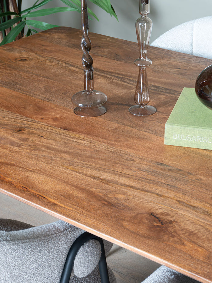 Home67 - Eettafel James Bruin 180 x 90 cm