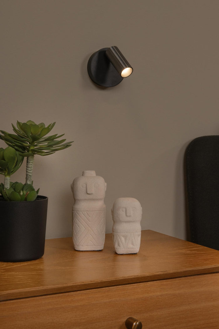 Lucide TONI Wandspot - Grijs ijzer