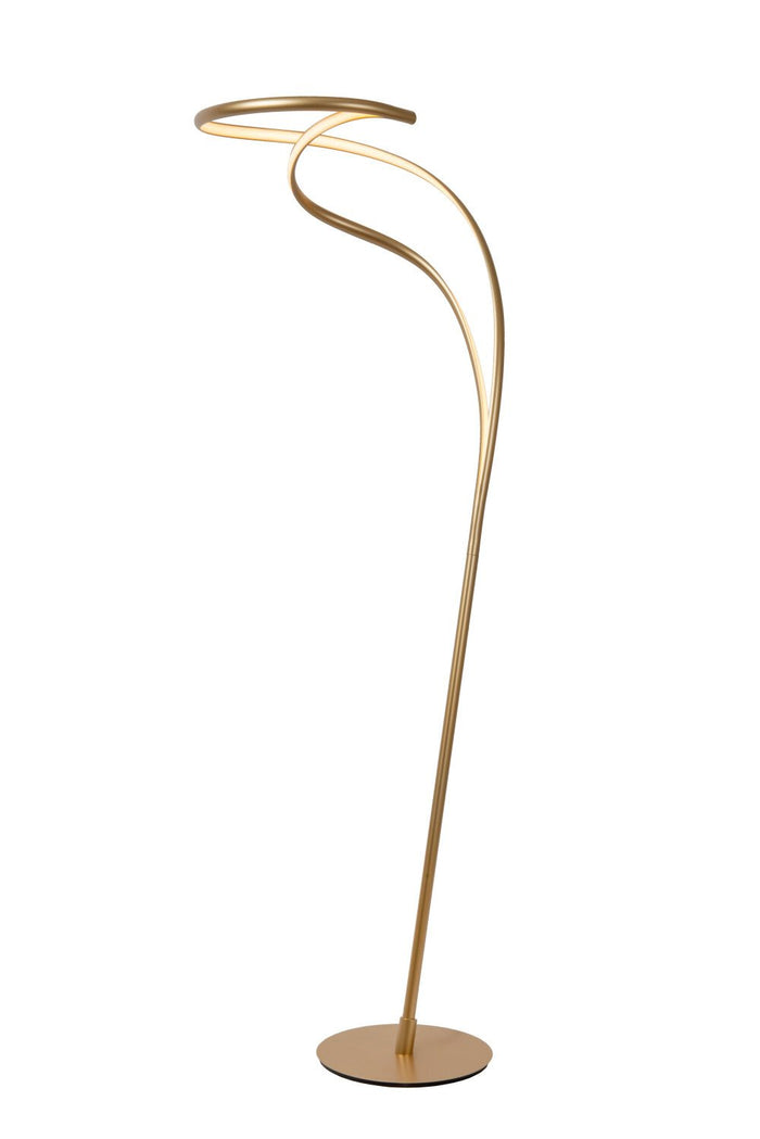 Lucide Premium SARDANA Vloerlamp - Mat Goud | Messing