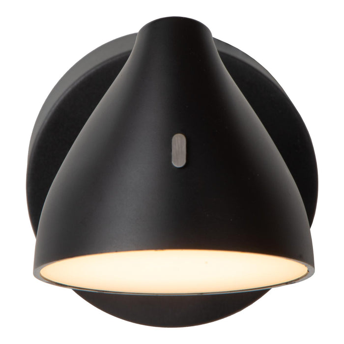 Lucide MILNE Wandlamp - Zwart