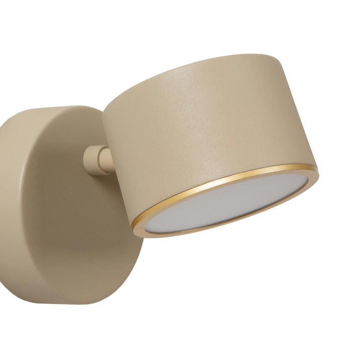 Lucide GIAN Wandlamp - Taupe