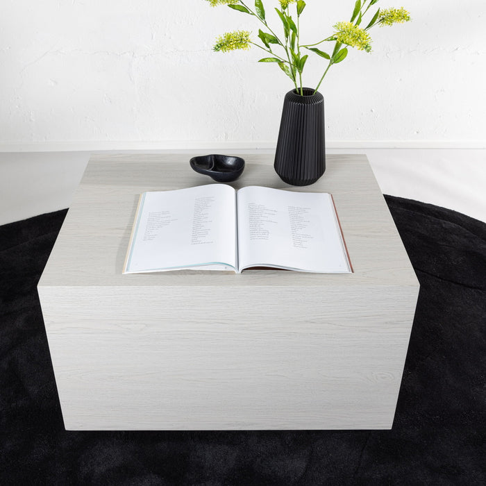 Fjôrd - Salontafel Wit 80cm - MDF - York