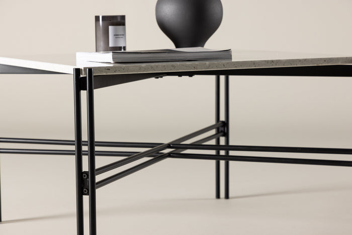 Fjôrd - Salontafel Wit 75cm - Terazzo - Razzia