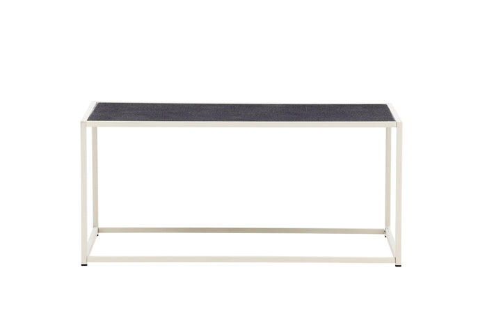 Fjôrd - Salontafel Beige 110cm - Staal - Siaton