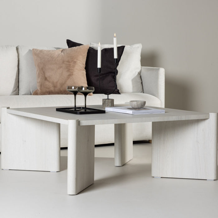 Fjôrd - Salontafel Wit 100cm - MDF - Rogaland