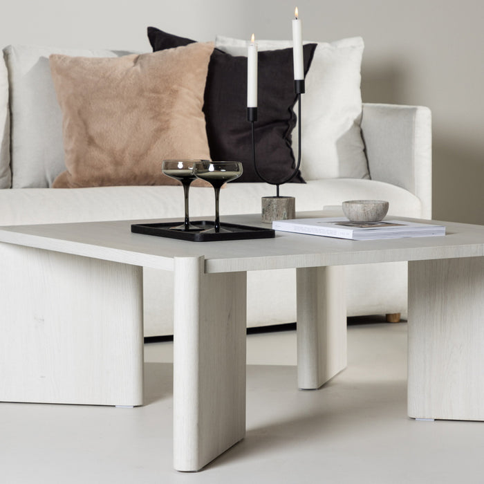 Fjôrd - Salontafel Wit 100cm - MDF - Rogaland
