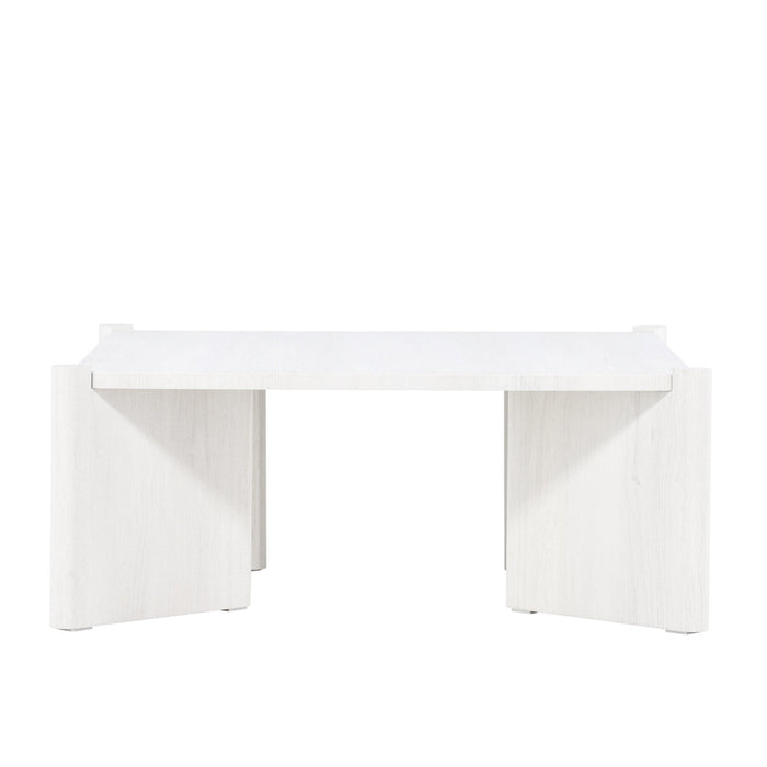 Fjôrd - Salontafel Wit 100cm - MDF - Rogaland