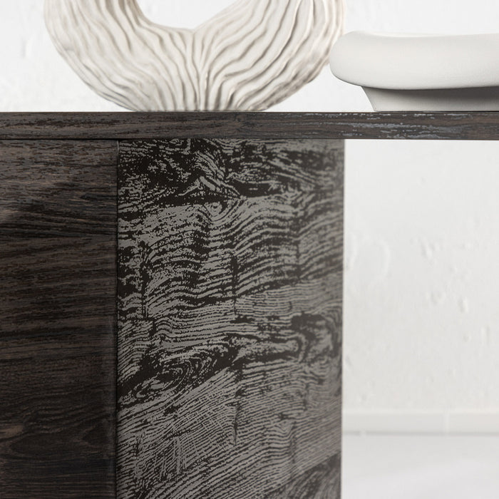 Fjôrd - Salontafel Donkerbruin 130cm - MDF - Larvik