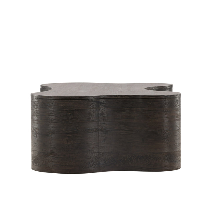 Fjôrd - Salontafel Donkerbruin 130cm - MDF - Larvik