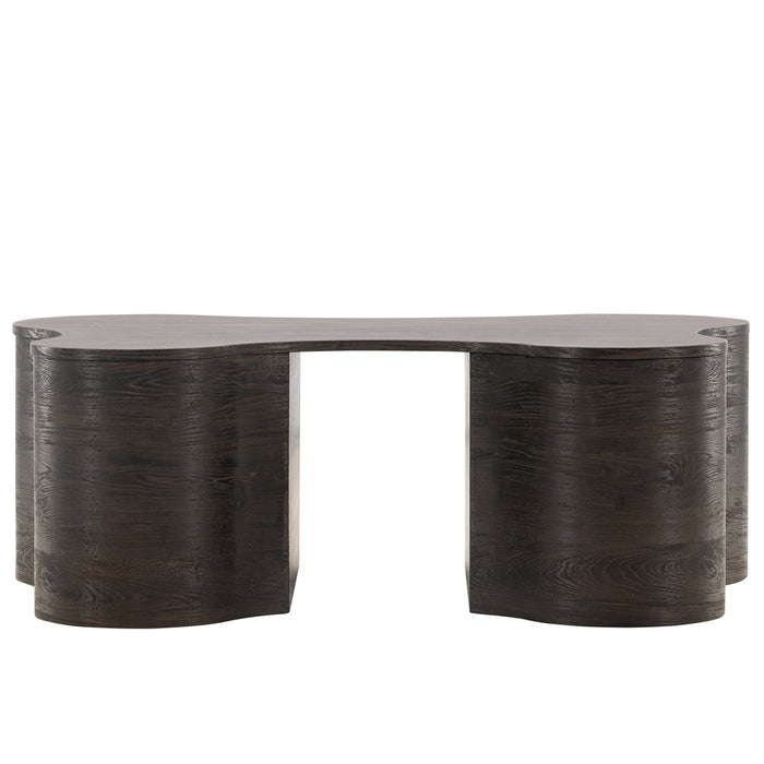 Fjôrd - Salontafel Donkerbruin 130cm - MDF - Larvik