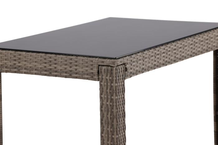 Fjôrd - Outdoor Bartafel Grijs 100cm - Wicker