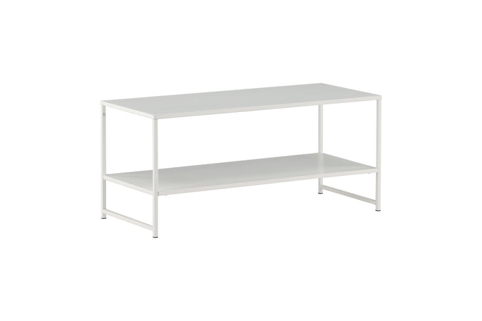 Fjôrd - Salontafel Wit 102cm - Staal