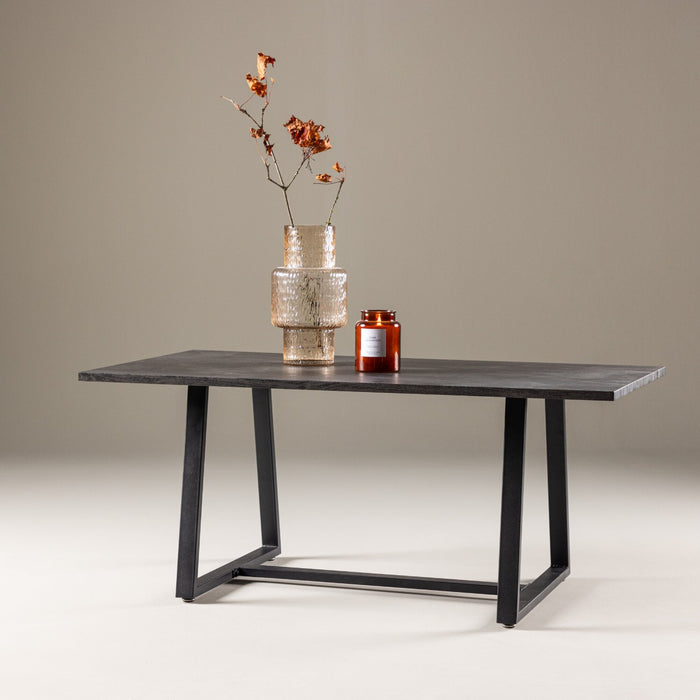 Fjôrd - Salontafel Zwart 110cm - MDF - Plankton