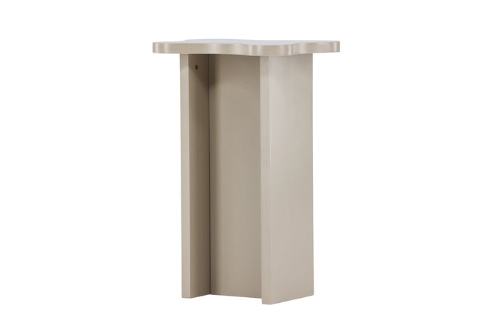 Fjôrd - Bijzettafel Taupe 42cm - MDF - Molde