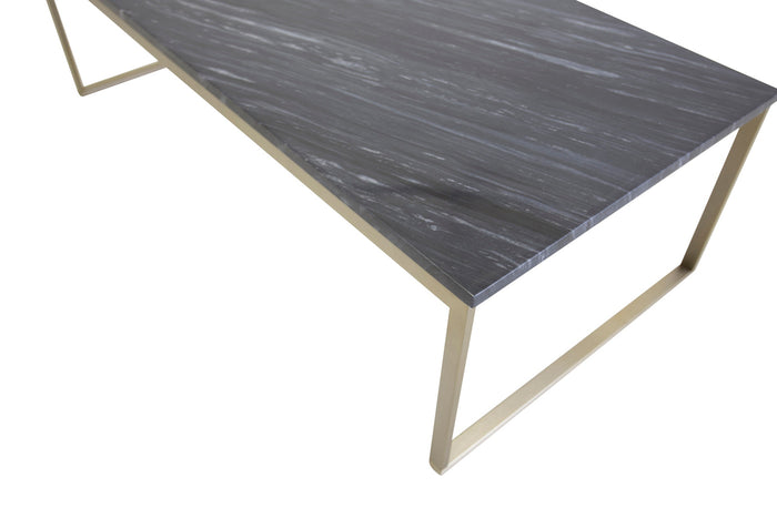 Fjôrd - Salontafel Donkergrijs 120cm - Marmer - Estelle