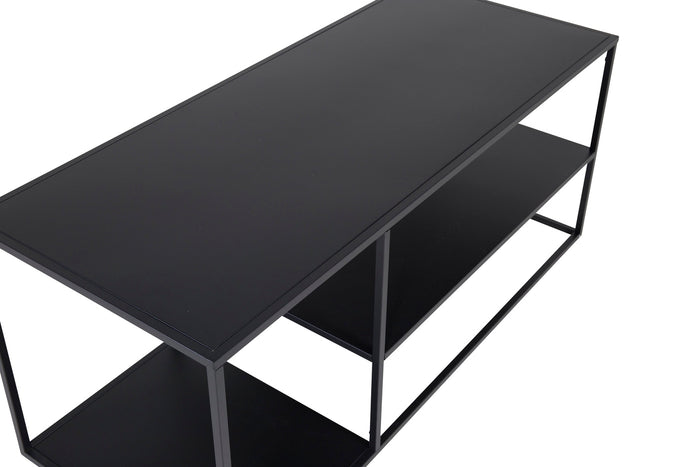 Fjôrd - Salontafel Zwart 120cm - Staal