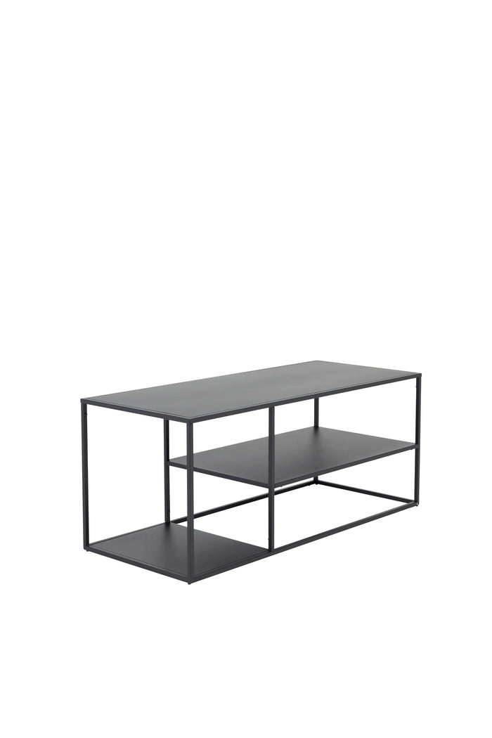 Fjôrd - Salontafel Zwart 120cm - Staal
