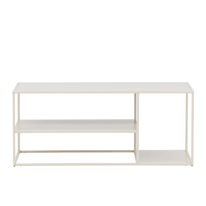 Fjôrd - Salontafel Beige 120cm - Staal