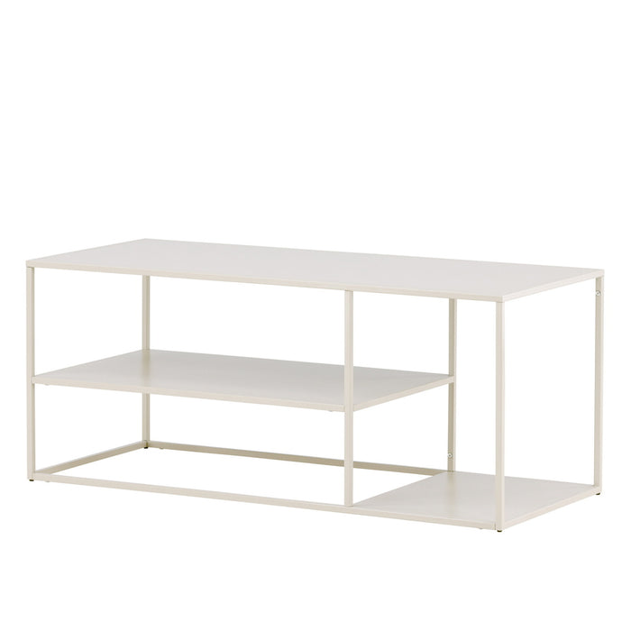 Fjôrd - Salontafel Beige 120cm - Staal