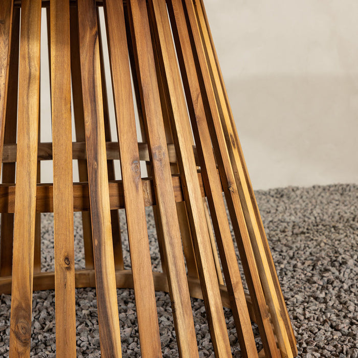 Rebellenclub Tuintafel Aurum - ø120cm - Hout