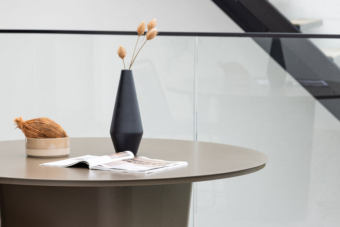 Rebellenclub Echo Tuintafel - ø120cm - Bruin