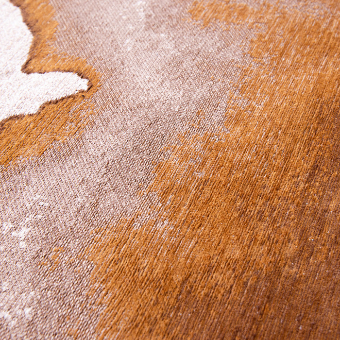 Louis de Poortere Lagoon Vloerkleed Ø 140 cm - Chestnut Meditation