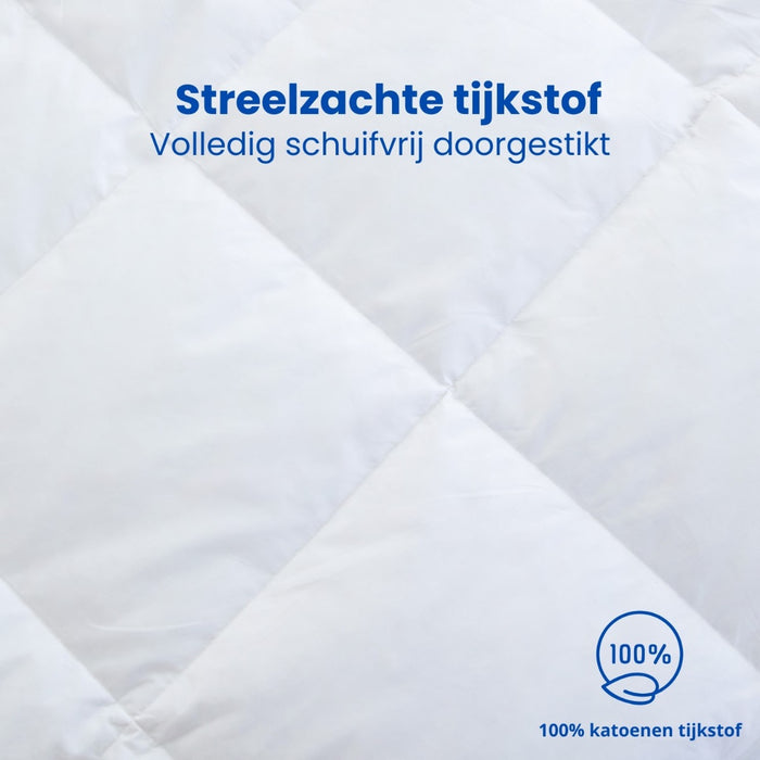 Fabiola - Zwaar Dons - 4-Seizoenen Dekbed - 260x220cm
