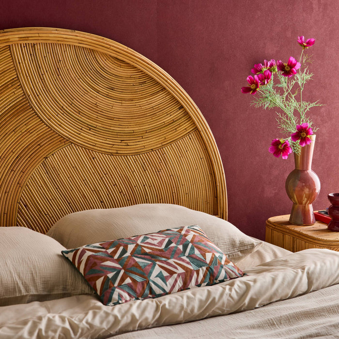 sweeek - Natuurlijk rotan hoofdbord