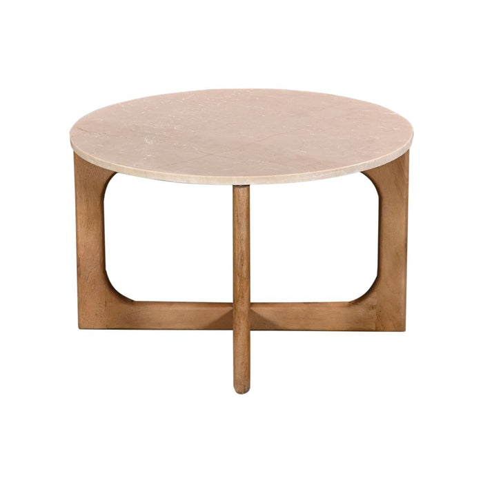 Giga Meubel - Salontafel Marmer Naturel - Set Van 2 - 90cm - Lino