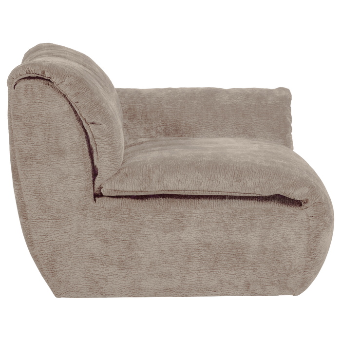 WOOOD Baggy 1-Zits Met Arm Rechts - 3D Chenille - Zand - 81x114x101