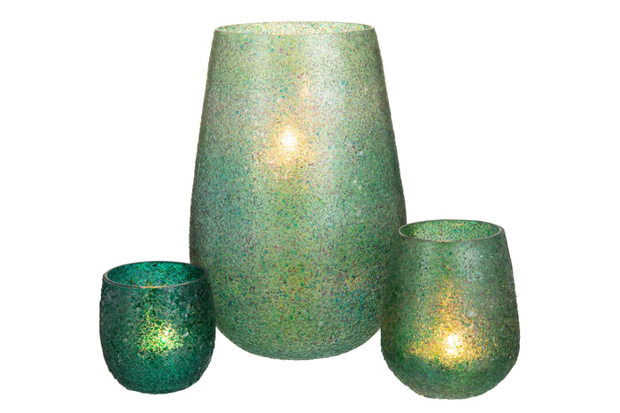 J-Line kaarshouder Tom - glas - groen - large
