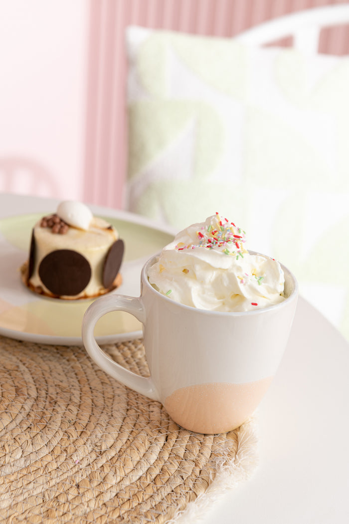 J-Line kop Vlek - porselein - mix - 6 stuks