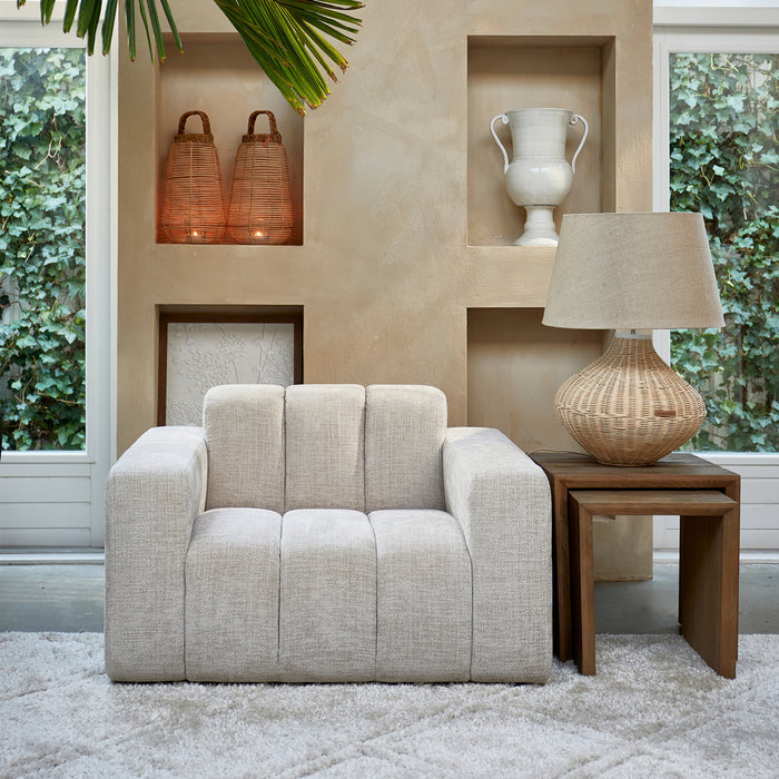 Riviera Maison Lantaarn windlicht Naturel - Cyrus Kaarslantaarn