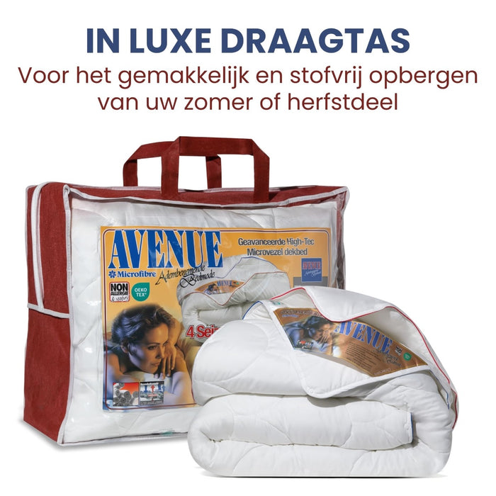 Avenue - Syntetisch 4-Seizoenen Dekbed - 200x200cm