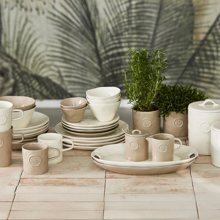 Riviera Maison Theemok Rond Wit - Portofino Mok maat L - Steengoed