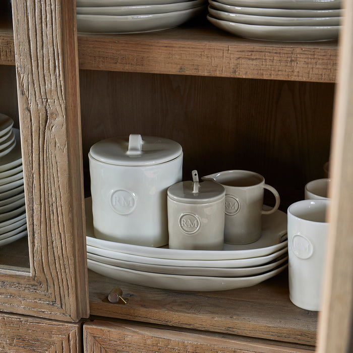 Riviera Maison Suikerpot met deksel Beige - Portofino Suikerhouder