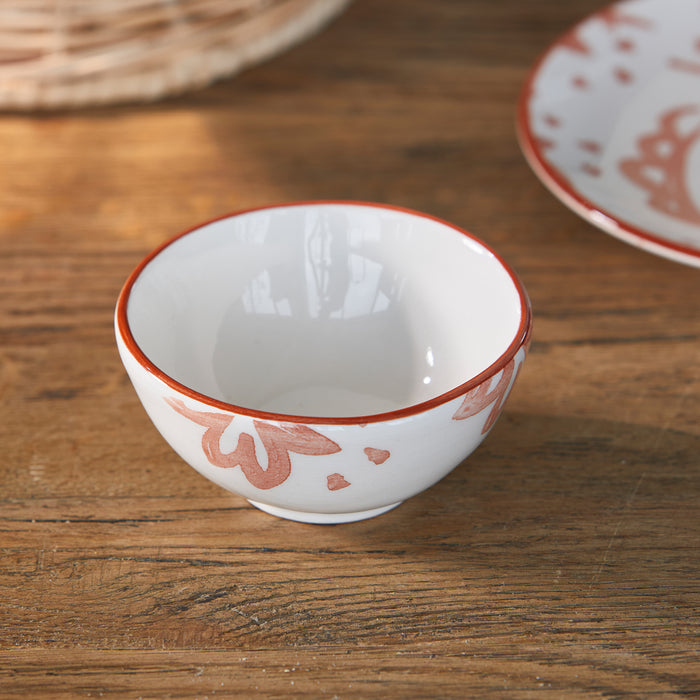 Riviera Maison Dipschaaltjes Rood - Bella Flowers Schaaltje