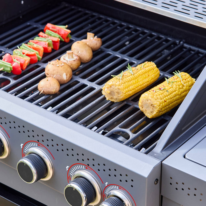 sweeek - Gasbarbecue 4 branders + 1 zijbrander