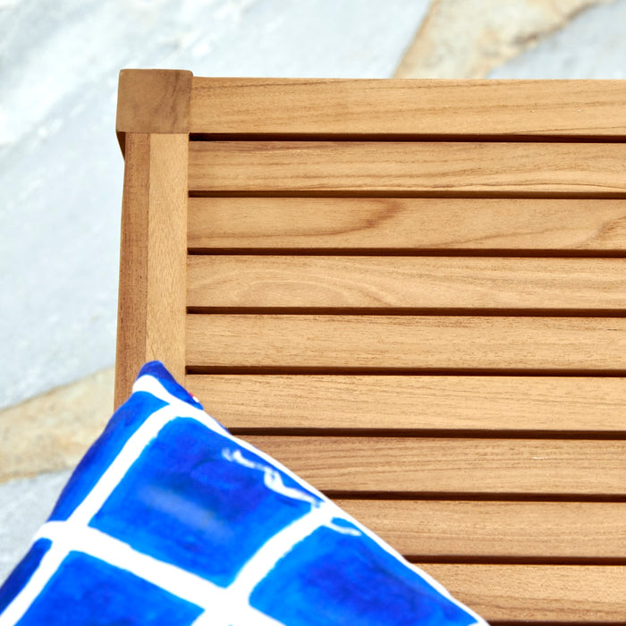 Tikamoon - Teakhouten buitenfauteuil Teo