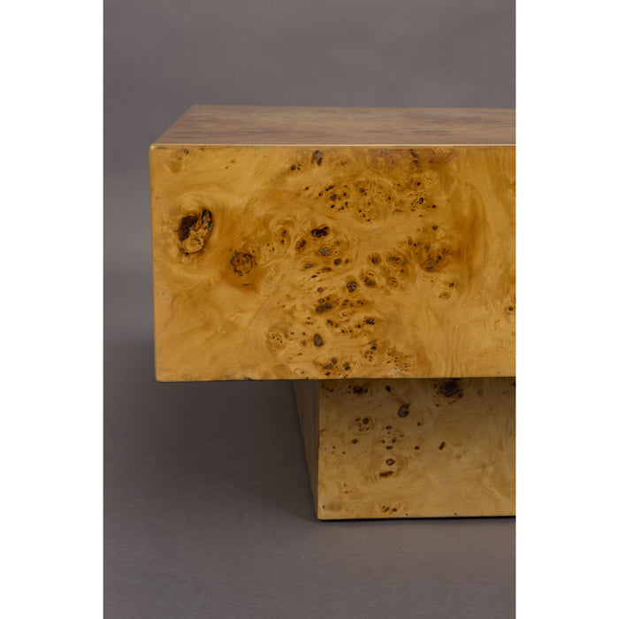 Dutchbone Quinn Salontafel 90x90 cm Hout Naturel
