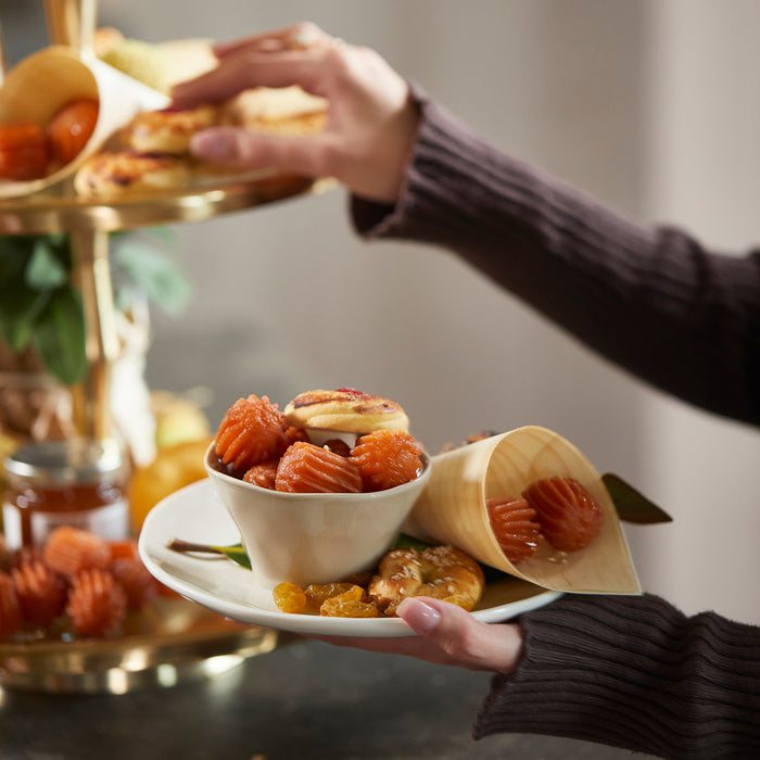 Riviera Maison Kom Rond Beige - Portofino Schaaltje - Steengoed