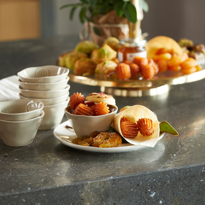 Riviera Maison Kom Rond Beige - Portofino Schaaltje - Steengoed