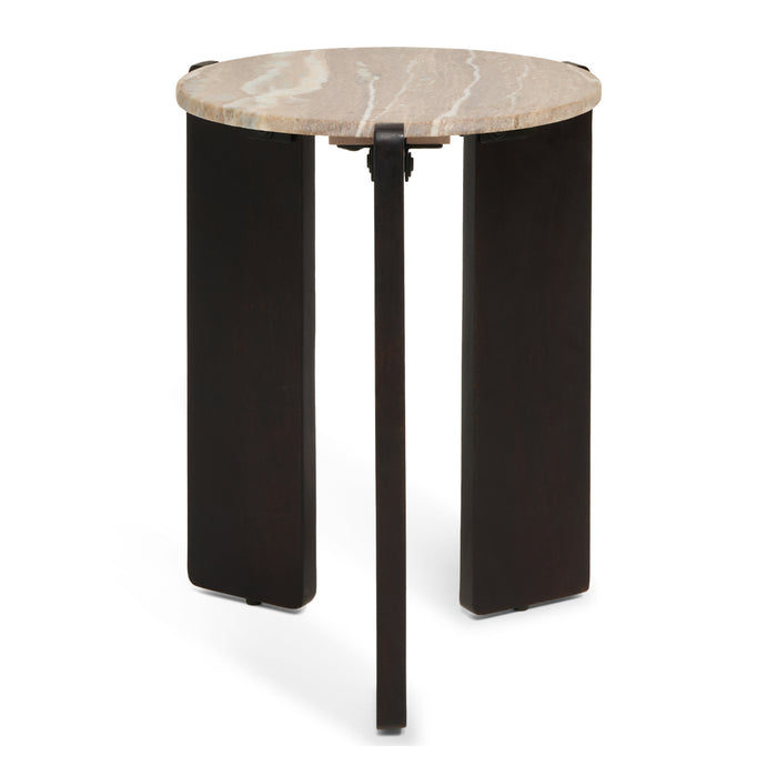 by fonQ Rivax Bijzettafel - Donkerbruin