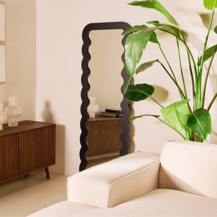 by fonQ Halo Spiegel - Zwart