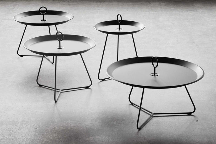 Eyelet bijzettafel medium Ø57,5 Beige