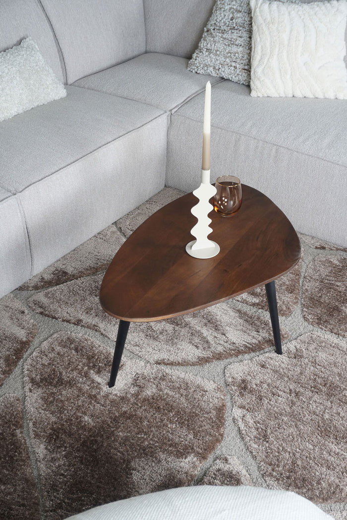 Veer Carpets - Vloerkleed Macy Bruin 160 x 230 cm