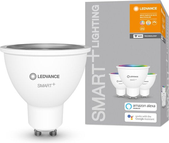 Osram Smart+ Spot PAR16 GU10 5W(=32W) RGB WIFI DIM - 3 Pack