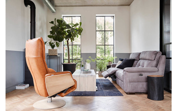 Goossens Relaxstoel Bergen, Relaxfauteuil large