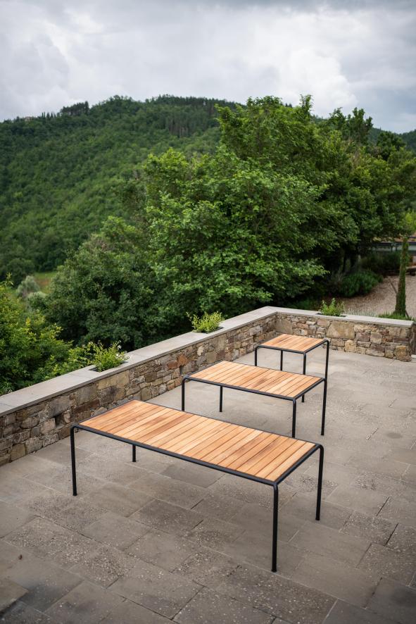 Avanti tuintafel 83x98 Olive Green