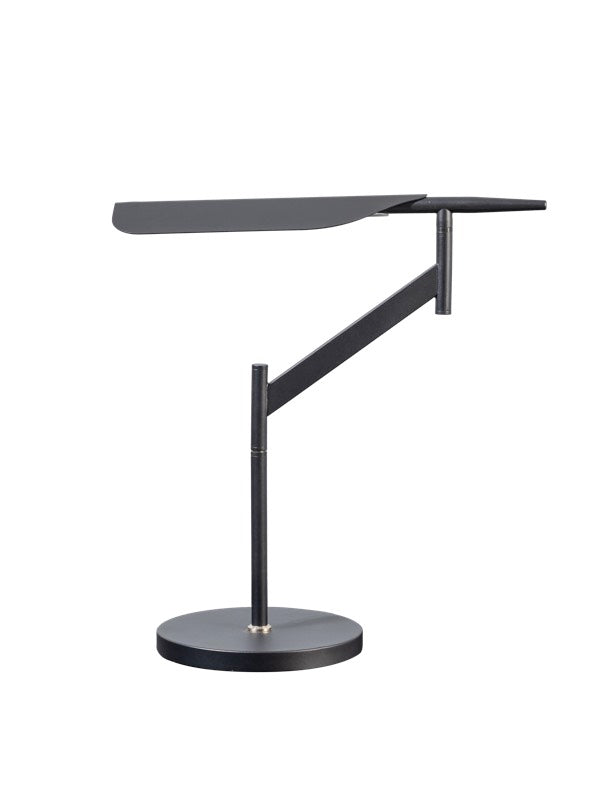 ETH Wing Tafellamp Led 12w 2700k Dimbaar+color change Zwart